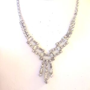 Vintage rhinestone necklace